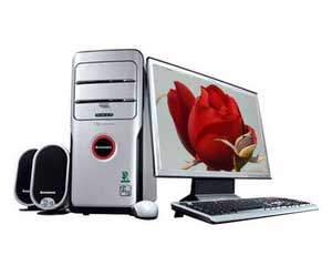 品質(zhì)保證，9成新聯(lián)想品牌機(jī)搭配21.6寸液晶顯示器超值出售